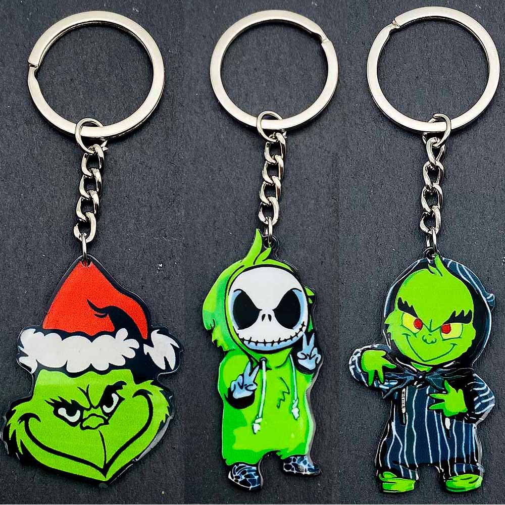 Wholesale Bottle Skate Pendant Acrylic Keychains